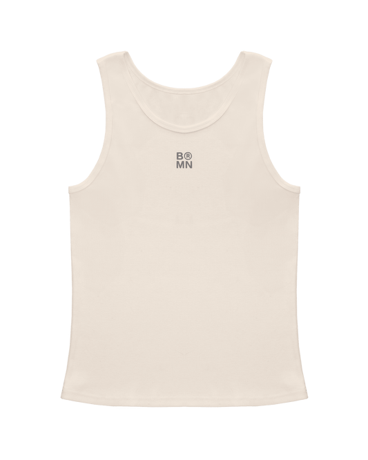 b ivory tank top