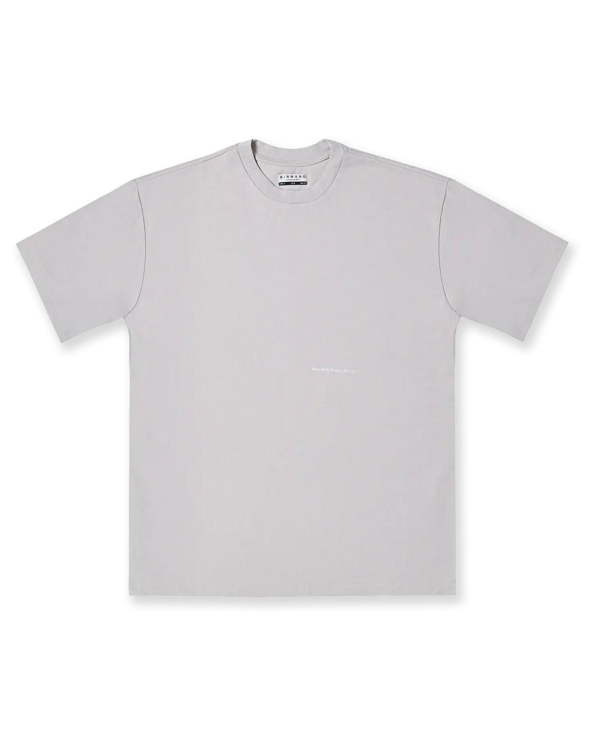 b signature silver t-shirt