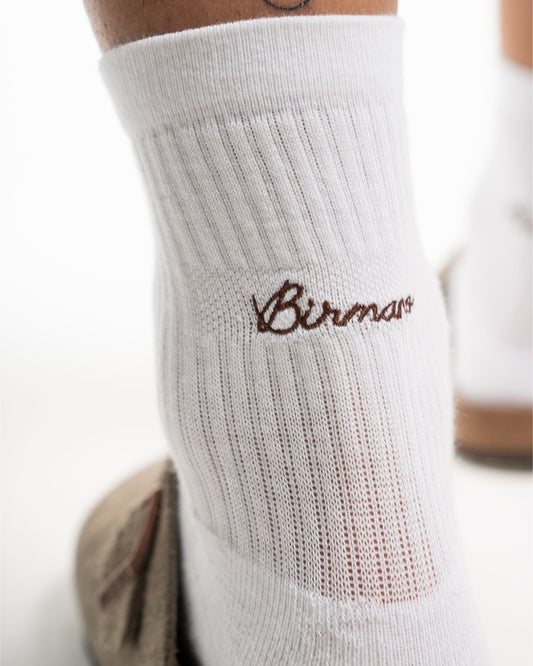 b white socks