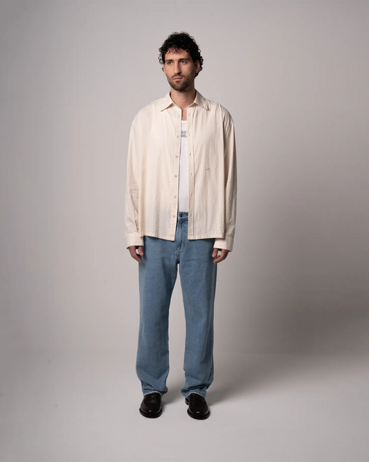 butter yellow shirt