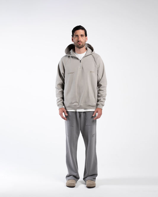 abbey stone zipper hoodie