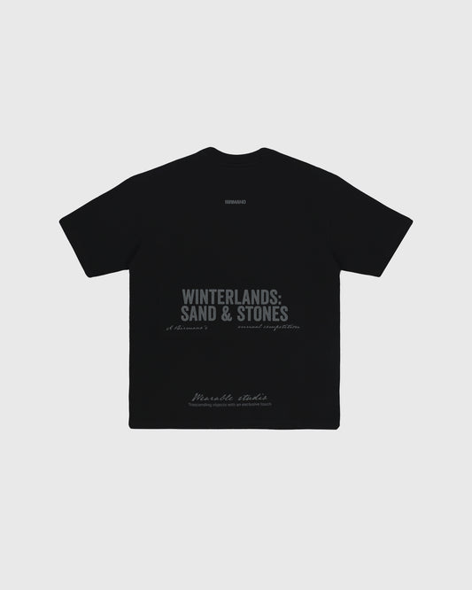 winterlands black t-shirt