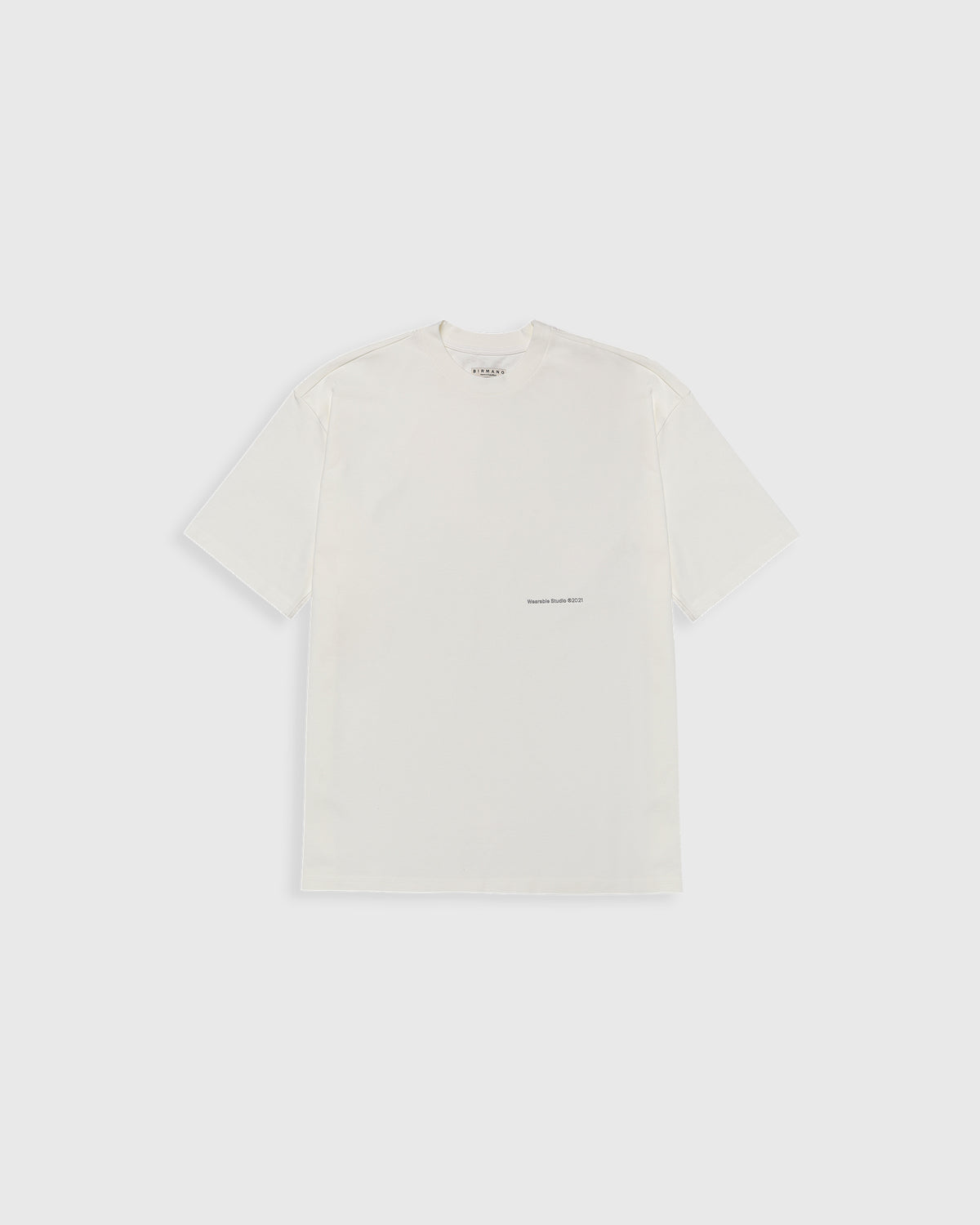 b signature ivory t-shirt