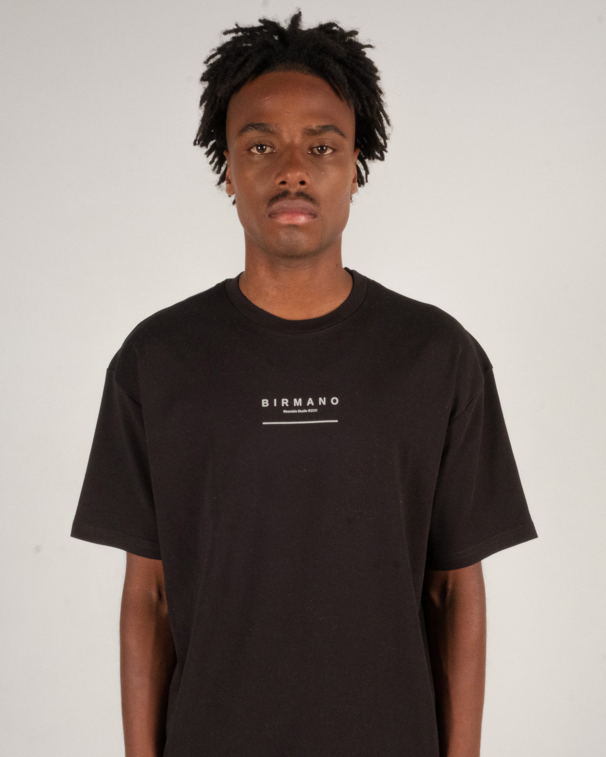 INWARD BLACK T-SHIRT – BIRMANO