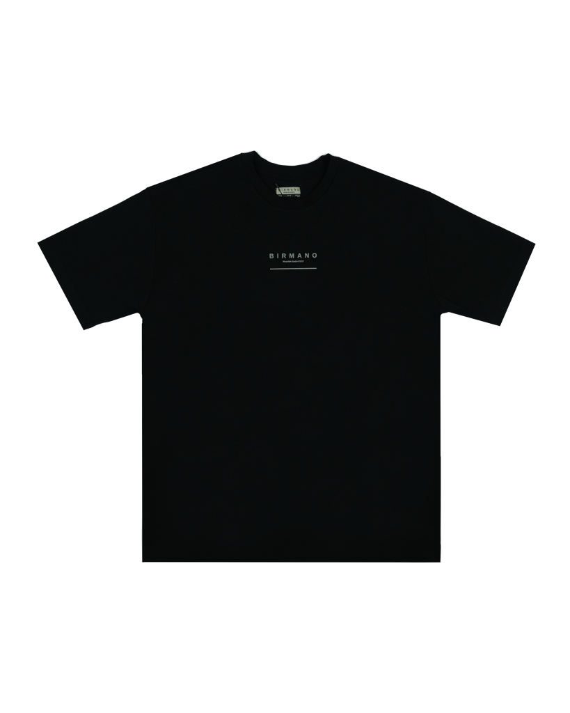 INWARD BLACK T-SHIRT – BIRMANO